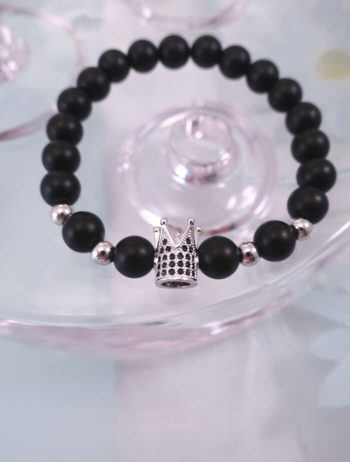 Onyx armband – Flex/Krona/Unisex - Bild 2