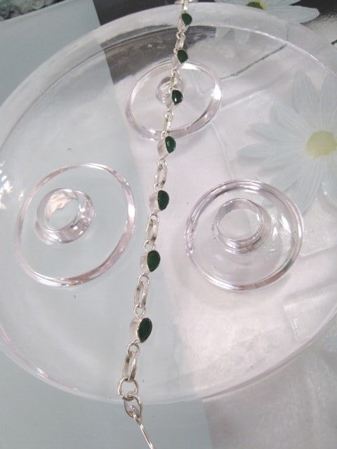 ArmbandSmaragdDropparSP