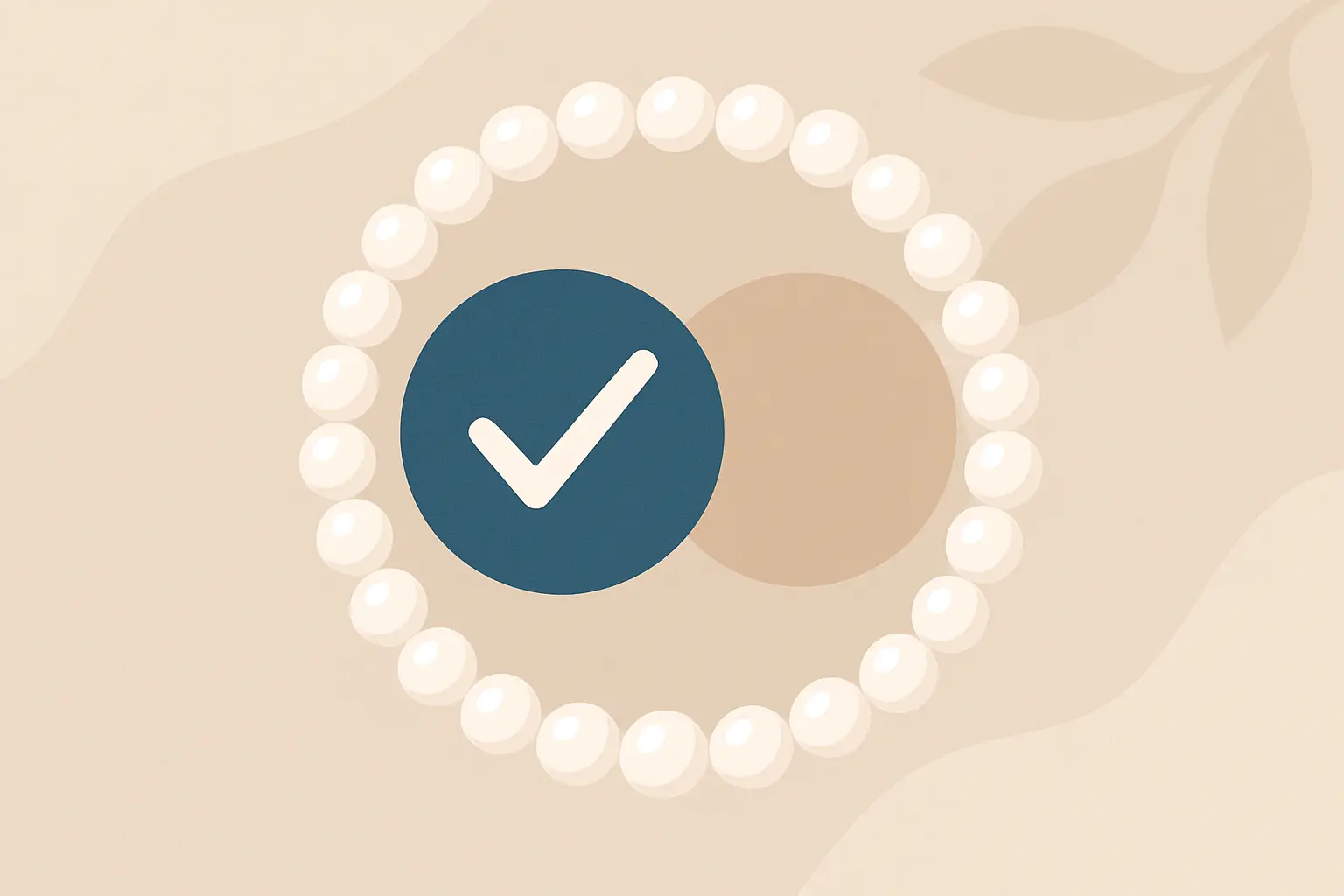 Äkta sötvattenspärlor i halsband - så ser du skillnad