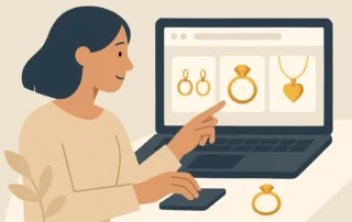 Handgjorda guldsmycken online utan gissningar