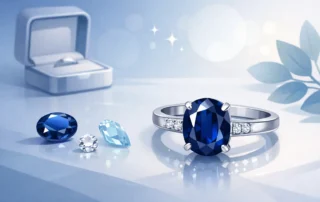 Så väljer du rätt safir ring i silver