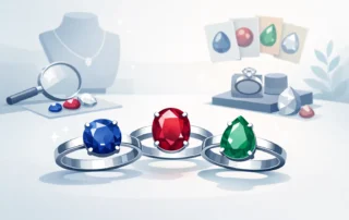 Så väljer du silverring med ädelsten