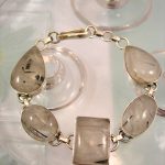 Rutilkvarts armband - Cab/Kant/Droppe/Oval