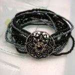 Armband med Emaljerad stjärna - Kristall/Rund