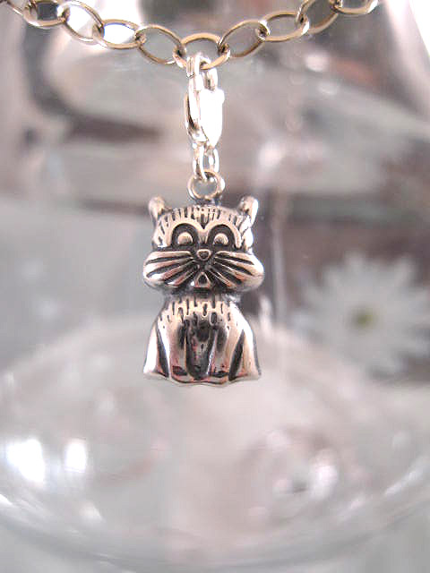 Berlock med karbinlås - Djur/Katt 1