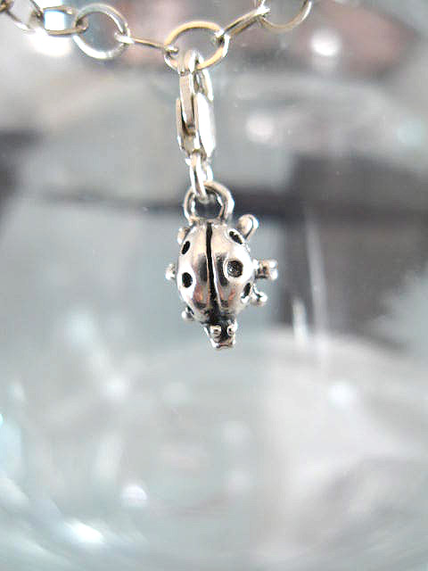 Berlock med karbinlås - Djur/Nyckelpiga/3D