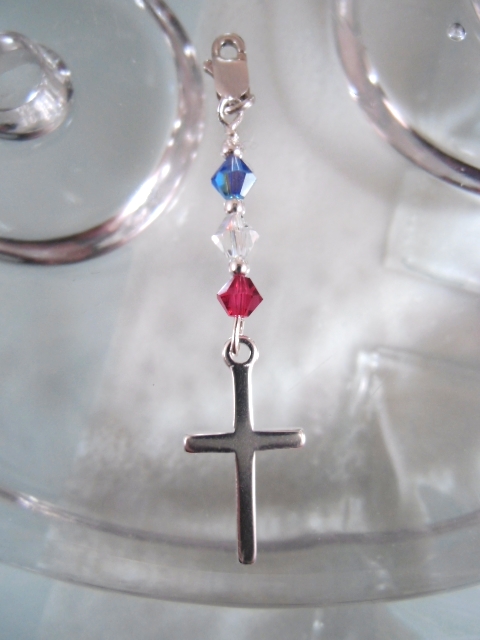 Berlock med karbinlås - Flagga Storbritannien