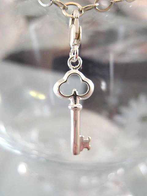 Berlock med karbinlås - Nyckel/Pryl