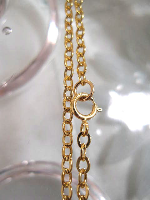 Guldkedja, Vermeil 2,2 mm - 42 cm lång