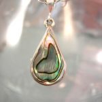 Abalone, Paua snäcka hängsmycke - Droppe