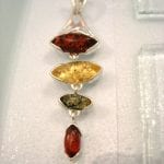 Baltiskt Bärnsten hänge - Ranka/Multifärg