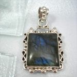 Labradorit hänge - Cab/Kant