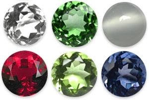 Månadsstenar, Månadssmycken, Födelsesmycken