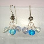 Murano glas örhängen - Klase