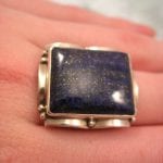Lapis Lazuli ring - Cab/Kant