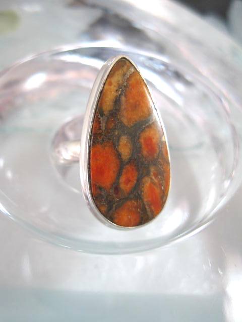 Turkos ring - Cab/Droppe/Orange/Turkoser