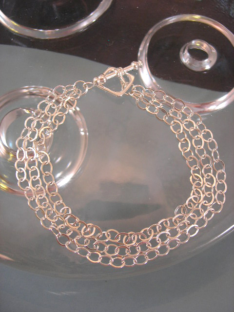 Silverkedja 4 mm - Berlock 1, berlockarmband - Treradigt