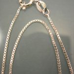 Silverkedja 0,9 mm - Venetia, 91 cm lång